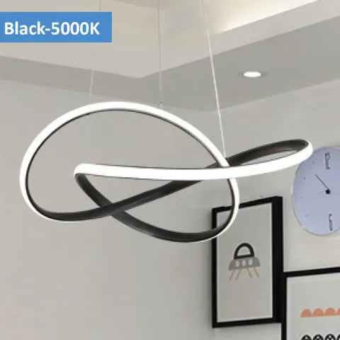 Suko LED Pendant Light 3000k/5000k in Black